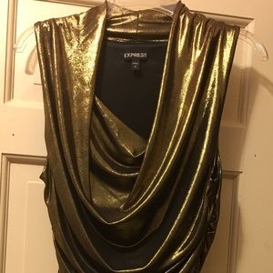 Metallic Express Tank Top Size Small
